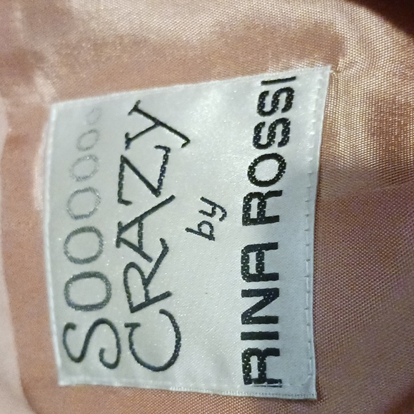 SO CRAZY Rina Rossi Form Fitted Blazer Vintage. Vintage Size 8. It's a Beauty! - Picture 6 of 6